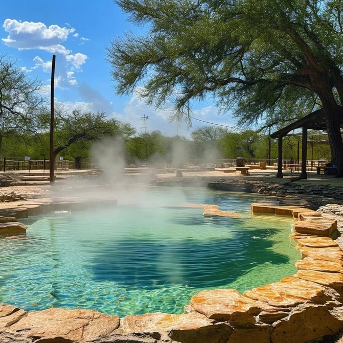 Best hot springs in Texas