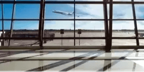 Plane Taking Off at DFW Dallas Fort Worth Airport